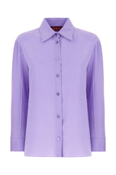 Camicia in seta viola -  | Wise