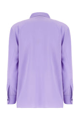 Camicia in seta viola -  | Wise