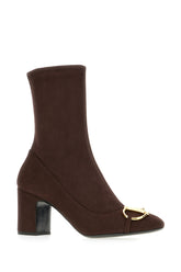 Stivaletti in pelle scamosciata cioccolato -  | Wise