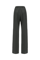 Pantalone in poliestere verde scuro -  | Wise