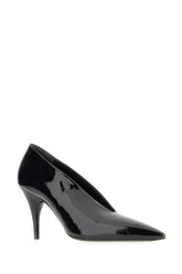 Scarpe con tacco in pelle nera -  | Wise