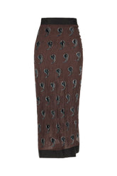 Copricostume in misto seta stampato -  | Wise