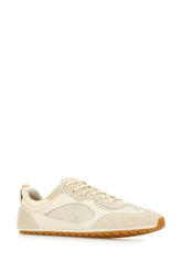 Sand suede and mesh sneakers -  | Wise
