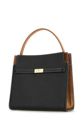 Two-tone leather and suede shopping bag -  | Wise