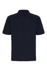 Polo in piquet blu notte -  | Wise