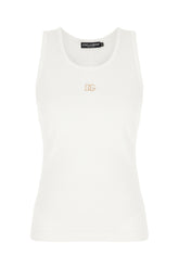 Top in cotone bianco -  | Wise