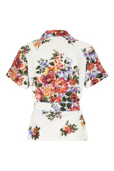 Blusa in seta stampata -  | Wise