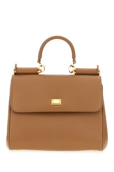 Borsa a mano My Sicily in pelle marrone -  | Wise