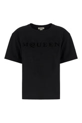 Black cotton t-shirt -  | Wise