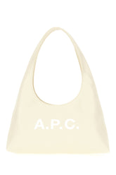 Borsa a spalla Ninon piccola in similpelle gesso -  | Wise