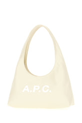 Borsa a spalla Ninon piccola in similpelle gesso -  | Wise