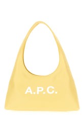 Borsa a spalla Ninon piccola in similpelle gialla -  | Wise