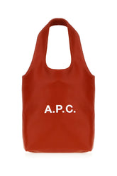 Borsa shopping Ninon piccola in similpelle rossa -  | Wise