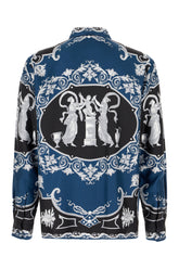 Camicia in seta stampata -  | Wise