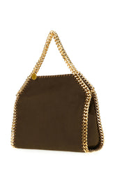 Borsa a mano Falabella in alter suede cioccolato -  | Wise