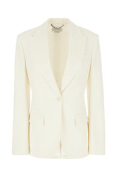 Giacca in lana avorio -  | Wise