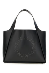Borsa shopping in simil pelle nera -  | Wise