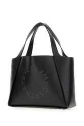 Borsa shopping in simil pelle nera -  | Wise