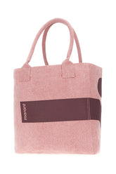 Melange pink cotton small Yenky shopping bag -  | Wise