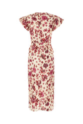 Abito in seta stretch stampato -  | Wise