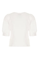 T-shirt in cotone bianco -  | Wise