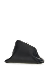 Clutch Day Off piccola in pelle nera -  | Wise