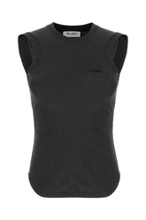 Charcoal cotton top -  | Wise