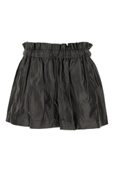 Shorts in similpelle nera -  | Wise