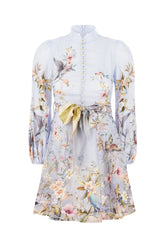 Abito Rebellion in lino stampato -  | Wise