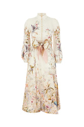 Abito chemisier Rebellion in poliestere stampato -  | Wise