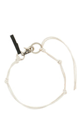 Chalk leather Ladon necklace -  | Wise