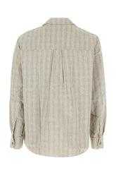 Camicia in lino ricamato -  | Wise