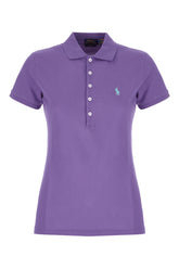 Purple piquet polo shirt -  | Wise