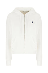 Felpa in misto cotone bianco -  | Wise