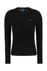 Maglione in cotone nero -  | Wise