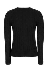 Maglione in cotone nero -  | Wise