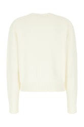 Maglione in cotone avorio -  | Wise