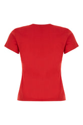 T-shirt in cotone rosso -  | Wise
