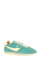 Sneakers Windspin in pelle scamosciata verde menta -  | Wise