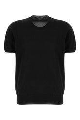 T-shirt in cotone nero -  | Wise
