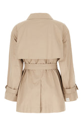 Trench in misto cotone beige -  | Wise