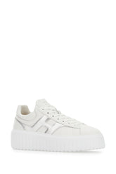 White nappa leather H-Stripes sneakers -  | Wise