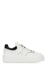 White nappa leather H-Stripes sneakers -  | Wise