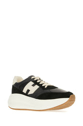 Multicolor leather and suede H696 sneakers -  | Wise