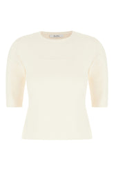 Maglione in misto viscosa avorio -  | Wise