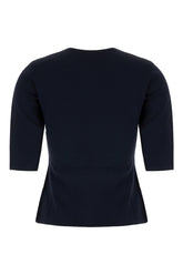 Black viscose blend sweater -  | Wise