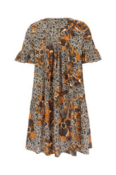 Printed cotton dress -  | Wise