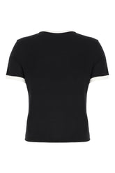 T-shirt in cotone nero -  | Wise
