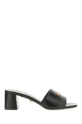 Mules in nappa nera -  | Wise