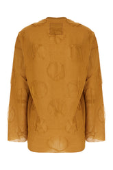 Maglione in misto cotone ocra -  | Wise